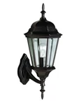 Kichler Madison 20 In. 1-LIGHT Black Outdoor Hardwired Wall Lantern Read. Fixed Price $34.99.