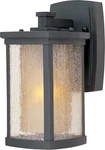 Maxim 3152 Bronze / Seedy & Wilshire Glass Bungalow 11" 1-LIGHT Wall Sconce. Fixed Price $93.50.