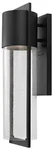 Hinkley Shelter 20 1/2" High Black Led Outdoor Wall Light. Fixed Price $349.00.