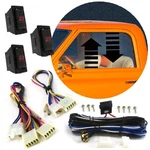 Red Led Light Power Window Rocker Switch Harness Plug Wiring Kit Set Car Truck. Fixed Price $79.95.