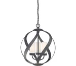 Quoizel BMS2816OK Blacksmith Pendant, 3-LIGHT 180 Total Watts, Old. Fixed Price $305.04.