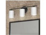 Progress Lighting 22" 3-LIGHT Black Etched Glass Modern Bathroom Vanity. Fixed Price $38.59.