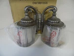 Vaxcel Bathesda OW39013GS Outdoor Double Wall Sconce Gilded Silver Finish. Fixed Price $124.99.