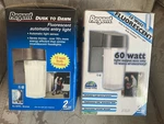 Regent Fluorescent Entry Light El 13FPC 20 Volt 13W Wall Mounting Two Total Nib. Fixed Price $39.97.
