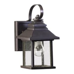 Quorum International 7940-5 Bronze Pearson Single Light 10"H Outdoor Wall Sconce. Fixed Price $101.00.