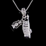 3D Rv Camper Lantern Camping Trailer Outdoor Adventure Mobile Home Necklace. Fixed Price $45.00.