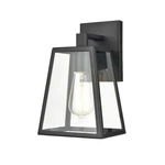 Millennium Grant Light 11.25" Wall Sconce, Powder Coat Black/clear 8041-PBK. Fixed Price $131.90.