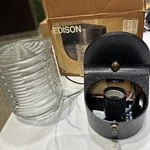 Vintage Edison E3610-9 Jelly Jar Wall Lantern. Fixed Price $49.95.