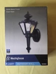New Westinghouse 66983 1-LIGHT Matte Black Wall Sconce. Fixed Price $29.95.