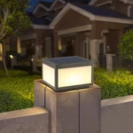Post Lights Outdoor Pillar Light,solar Cap Column Lighting Square Deck .... Fixed Price $103.93.