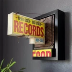 Retro Record Store Wall Light Vintage Lamp Bedroom Cafe Decor. Fixed Price $39.99.