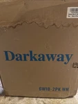 2 Pack Darkaway Outdoor Sconce Lights Exterior Porch 6W1B. Fixed Price $29.99.