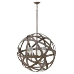 Hinkley Lighting Carson Outdoor Hanging, Vintage Iron/seedy 29705VI-LV. Fixed Price $1554.00.