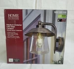 Home Decorators Collection 1 Light Rust Outdoor Wall Lantern Sconce W/photocell. Fixed Price $31.96.