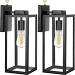 Hykolity Large Outdoor Wall Light 16 Inch Lantern Dusk To Dawn Exterior. Fixed Price $116.69.