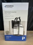 Progress Lighting P560141-031 Outdoor Wall Lantern Matte Black Clear Glass. Fixed Price $29.99.