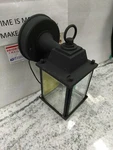 Bel Air Lighting Wall Mount 40455 Bk 1-LIGHT Outdoor Coach Lantern SCONCE(#37D. Fixed Price $25.00.