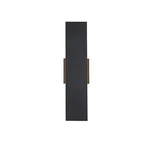 Elegant Lighting Waylen 2LT 4.5 X 18" Outdoor Wall Sconce, Black - OD506W18BK. Fixed Price $118.00.