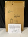 Lamomo B6058LG Waterproof Motion Sensor Outdoor Wall Sconce 2 Pack. Fixed Price $45.49.