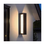 Solar Outdoor Wall Light, 20.5" Exterior Lighting Fixture Waterproof Modern G.... Fixed Price $148.67.