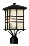 Trans Globe Lighting 4639 Bk Outdoor Huntington 16" Postmount Lantern, Black. Fixed Price $179.99.