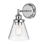 Globe Electric Parker Wall Sconce Chrome 60W E26 1 Light. Fixed Price $44.99.