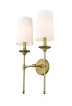 Roseto ZWS56138 Josie Light 24" Tall Wall Sconce - Brass. Fixed Price $234.00.
