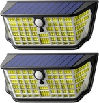 Solar Lights Outdoor Waterproof, 300 Angle & Lighting Modes Motion Sensor. Fixed Price $46.12.