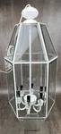 Forecast White Bevelled Glass Foyer/entryway Chandelier Light Fixture Pendant. Fixed Price $139.99.