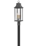 Hinkley Lighting 2931-LLIR 27.75" Tall Heritage Post Aged Zinc. Fixed Price $529.00.