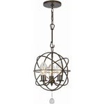 Crystorama SOL-9325-EB Solaris Light 12 Inch English Bronze Outdoor Chandelier. Fixed Price $318.00.