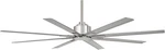 Minka Aire F896-65-BNW Xtreme H2O Outdoor Ceiling Fan Brushed Nickel. Fixed Price $449.00.