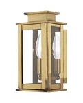 Livex Lighting 20191 Princeton Outdoor Wall Sconce - Brass. Fixed Price $297.96.