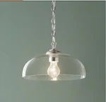 Kichler Gineva 1-LIGHT Pendant With Clear Glass Brushed Nickel Open Box. Fixed Price $56.99.