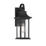 Savoy House Hancock 1-LIGHT 17" Outdoor Wall Lantern, Matte Black 5-450-BK. Fixed Price $392.00.