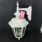 Melissa 3 Light Outdoor Lantern Wall Mount Aluminum White. Fixed Price $54.99.
