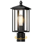 Apoto 17 Motion Sensor Outdoor Post Lights Dusk Dawn Lamp Fixture. Fixed Price $74.70.
