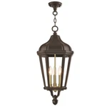 Livex Lighting Morgan Outdoor Pendant Lantern Bronze 76193-07. Fixed Price $459.96.