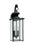 Sea Gull 8468EN-12 Jamestowne Outdoor Wall Sconce, 2-LIGHT 7 Total Watts, Black. Fixed Price $85.53.