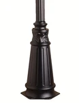 Kichler 9510 Black 72" Cast Aluminum Post With Concrete Hardware. Fixed Price $684.97.