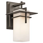 Kichler 49642 Caterham Light 12" Tall Outdoor Wall Sconce - Bronze. Fixed Price $354.99.
