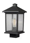Z-lite 531PHMS Bronze Portland 14.375"H 1-LIGHT Outdoor Lantern Post. Fixed Price $64.99.