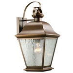 Kichler 9709 Mount Vernon 1 Light 20" Tall Outdoor Wall Sconce - Bronze. Fixed Price $484.99.