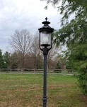 Hanover Lantern Colonial Style Post Lamp Model 1530 *** Usa Made. Fixed Price $250.00.
