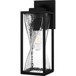 Quoizel ZAR8405 Zarah 15" Tall Outdoor Wall Sconce - Black. Fixed Price $149.99.