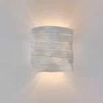 A-emotional Light By Arturo Alvarez White Kala Wall Sconce Lamp KL06. Fixed Price $250.00.