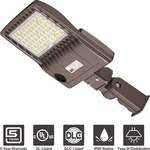 200W Led Parking Lot Slip Fit Mount Outdoor Commercial Area Lighting 5000K. Fixed Price $111.88.