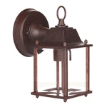 Sunset Lighting F7802-62 Outdoor Lantern With Clear Glass, Rubbed Bronze Finish. Fixed Price $39.99.