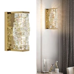 Crystal Wall Light, Modern Golden Led Lamp, Fixtures. Fixed Price $82.83.