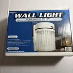 Lights Of America 27 Watt Wall White Dusk To Dawn Nib Sealed Bulb Included. Fixed Price $29.95.
